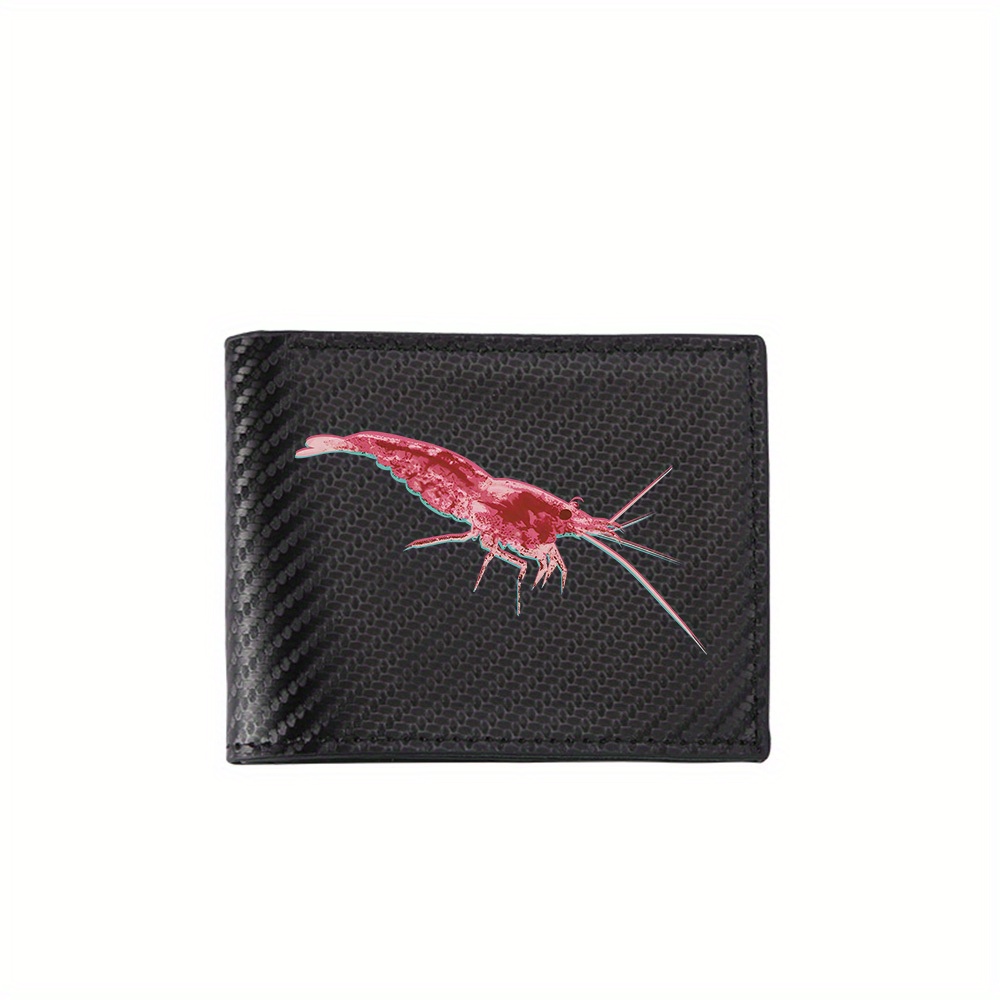 Interior Design Photo - ร่างกายกุ้ง เสาอากาศ ตา พื้นหลังสีดำ กระเป๋าสตางค์ผู้ชาย ธุรกิจเรียบง่าย