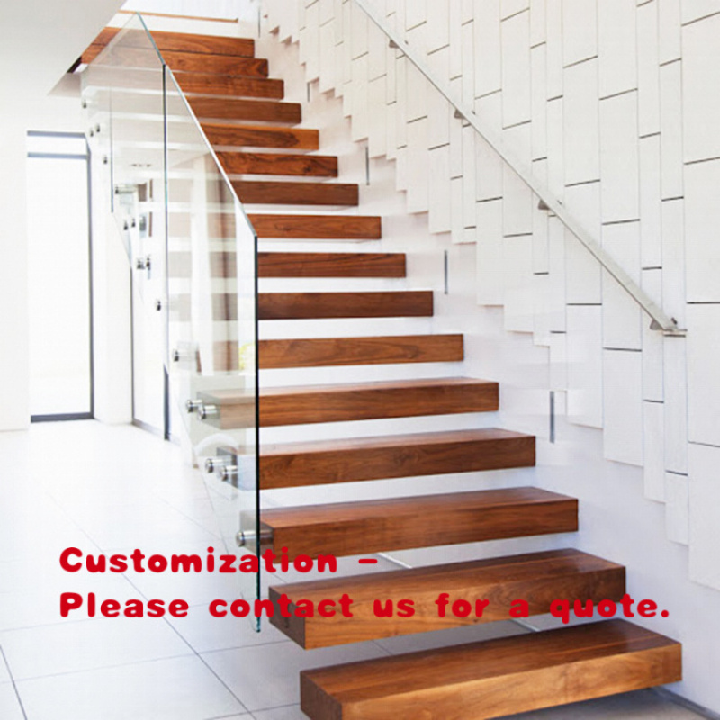 บันไดไม้ลอยแบบตรง ดีไซน์ทันสมั - Interior Design Usa บทวิจารณ์และราคา
