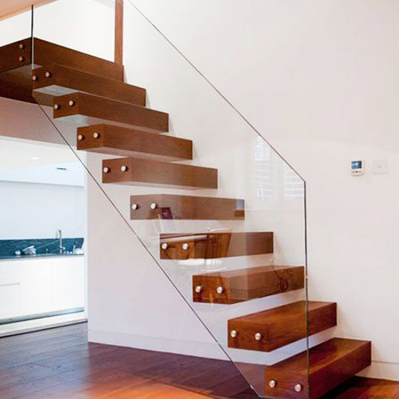 บันไดไม้ลอยแบบตรง ดีไซน์ทันสมั - Interior Design Usa บทวิจารณ์และราคา