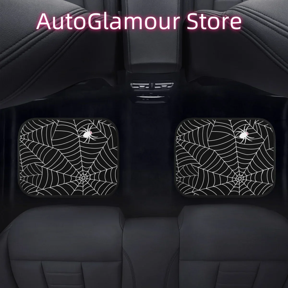 พรมปูพื้นรถยนต์ลายใยแมงมุมสีดำ - Interior Design Web Free บทวิจารณ์และราคา