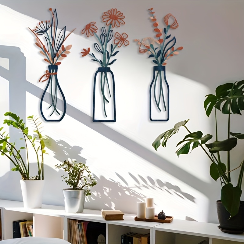 ประติมากรรมติดผนังลายดอกไม้ขนา - Interior Design Elegant บทวิจารณ์และราคา
