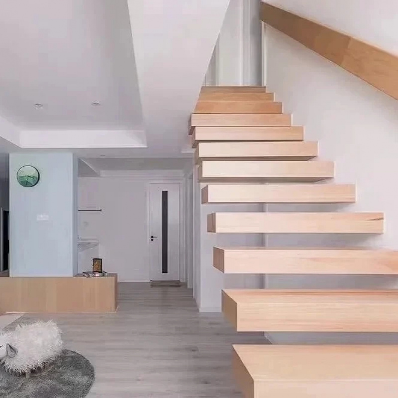 บันไดลอยตัวแบบกำหนดเอง บันไดภา - Interior Design Usa บทวิจารณ์และราคา