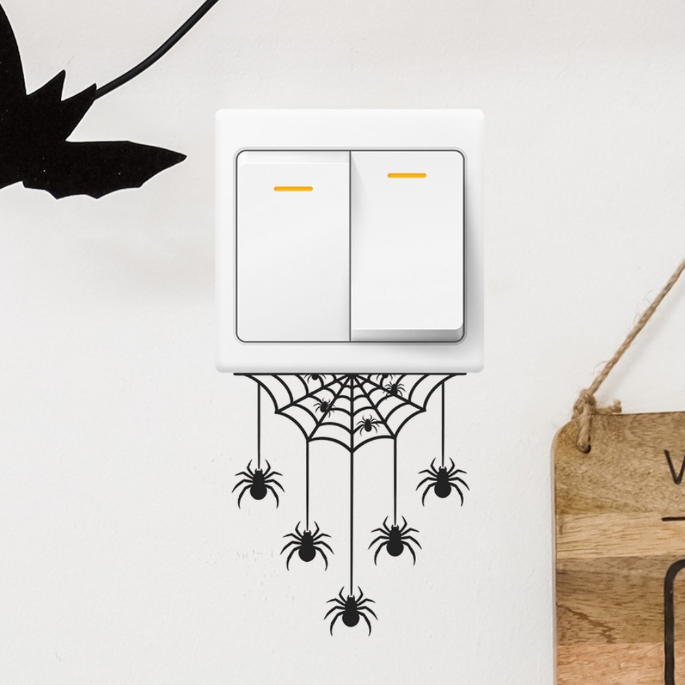 สติ๊กเกอร์ติดผนังลายฮาโลวีนสำห - Interior Design Web Free บทวิจารณ์และราคา