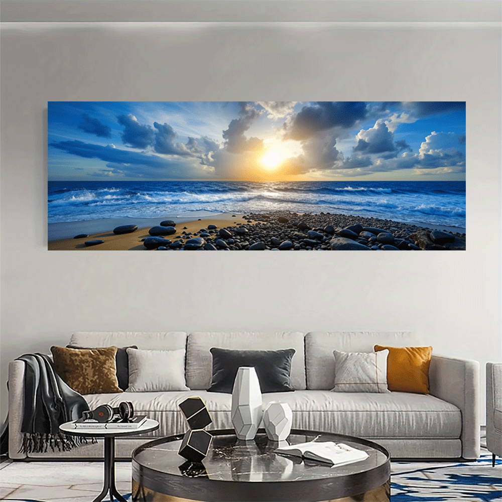 1PC-โปสเตอร์ผ้าใบไม่มีกรอบ มหา - Interior Design Usa บทวิจารณ์และราคา