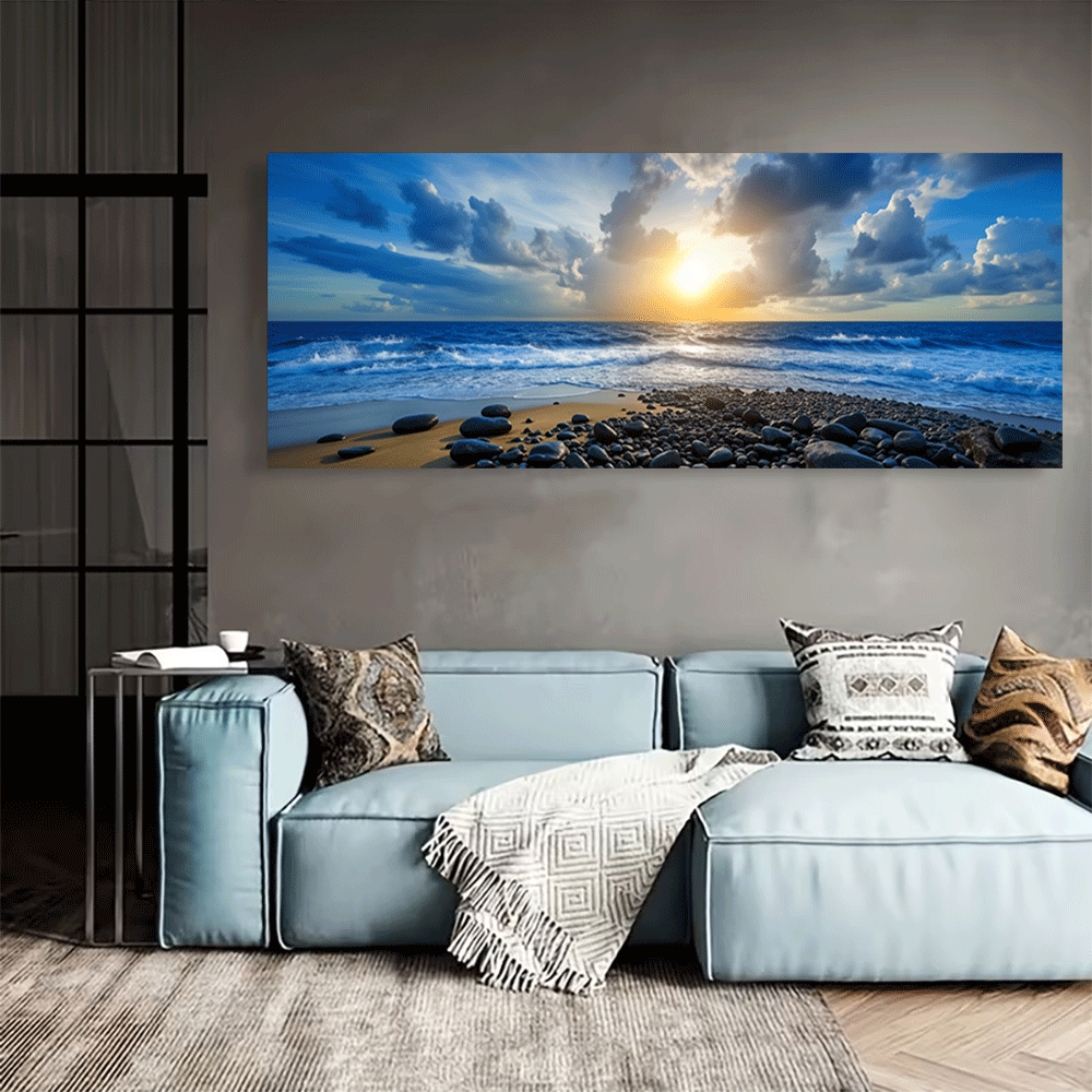 1PC-โปสเตอร์ผ้าใบไม่มีกรอบ มหา - Interior Design Usa บทวิจารณ์และราคา