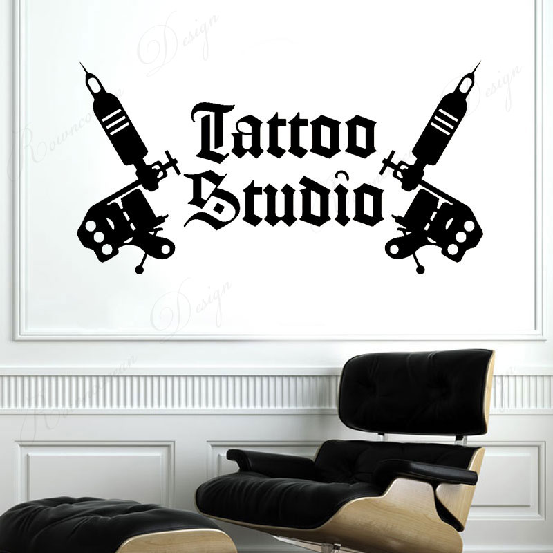 Tattoo Studio LOGOสติ๊กเกอร์ติ - Interior Design Magazine บทวิจารณ์และราคา